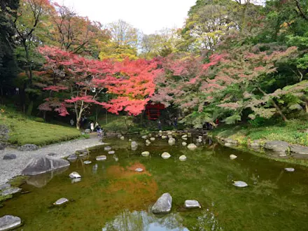 神社と庭園